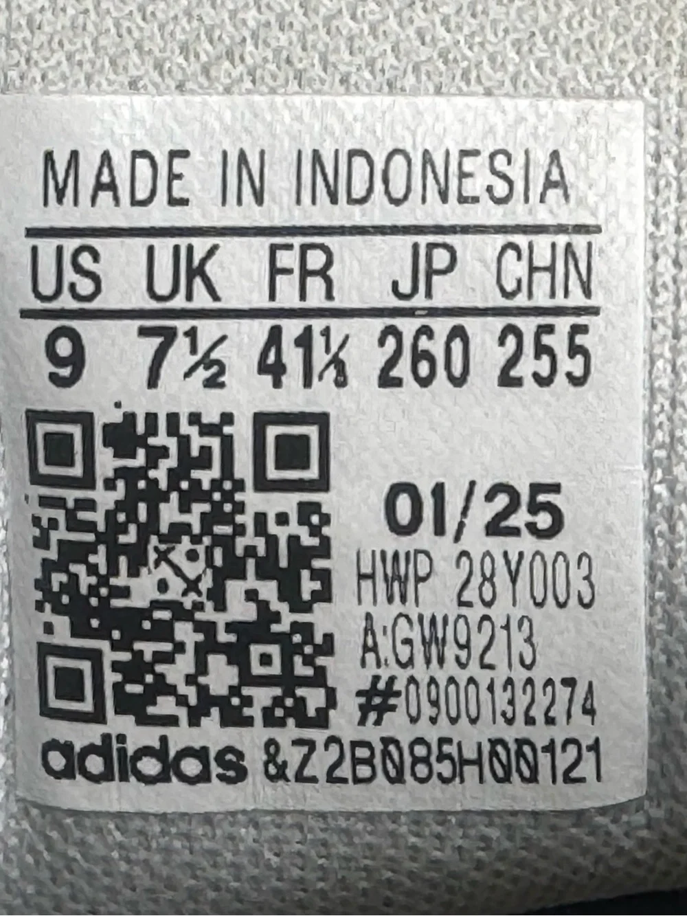 adidas White Sneakers with Gold Script Logo